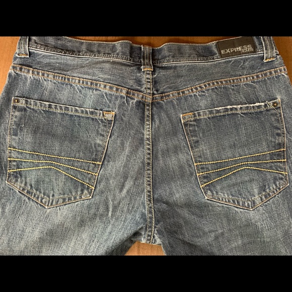 Men’s Express Blue Jeans - Picture 4 of 5